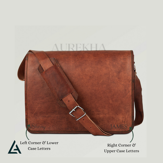Crossbody Messenger Bag | Aurekha - Aurekha
