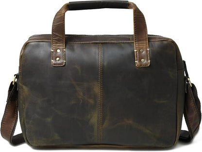 16 Inch Leather Briefcase for Men | Aurekha - Aurekha
